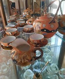 Servizio x 6 tè sakè cinese japan primi anni '60