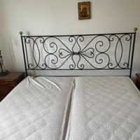 Testata letto in ferro battuto