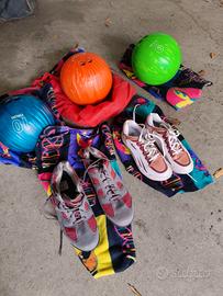 Palle e scarpette da Bowling