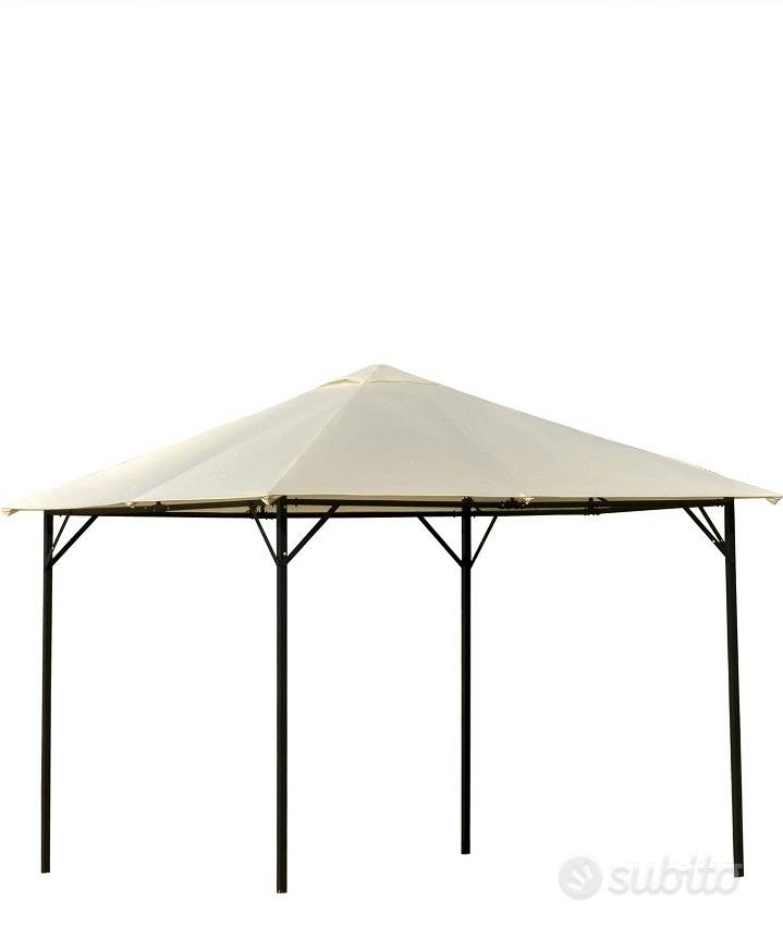 Gazebo da Giardino ed Esterno 3x3m in Metallo - Giardino e Fai da te In ...