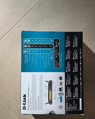 Modem Router D-Link N300 ADSL2+