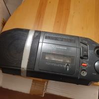 Vecchio stereo radio cassette Thomson