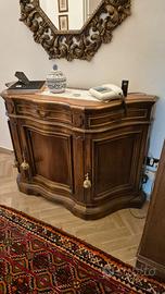 mobile da salotto, ingresso, anni 70 noce massello