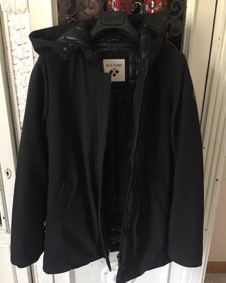 Giubbotto nero bambina Mixture