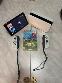 Nintendo switch OLED + Zelda botw
