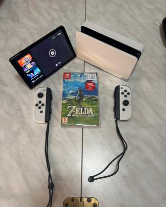 Nintendo switch OLED + Zelda botw