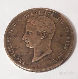 Moneta Antica Regno Due Sicilie Francesco II 1859