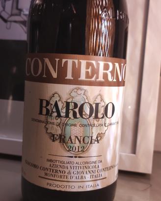 BAROLO Conterno - Francia 2012