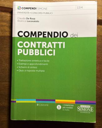 Compendio dei contratti pubblici - Simone 2025