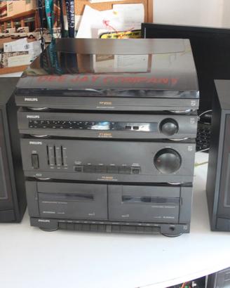 Stereo Philips AS9300 compatto radio/ampli/vinile