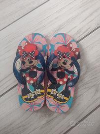 infradito con luci led Disney Minnie bambina