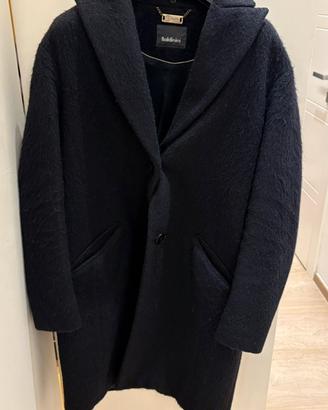 Cappotto Nero in Lana – Baldinini, Taglia 42