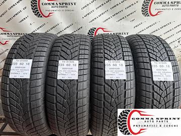 4 PNEUMATICI 235/60 R18 GOODYEAR INVERNALI 95%