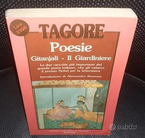 LIBRO 1988 TAGORE Poesie GITANJALI,IL GIARDINIERE