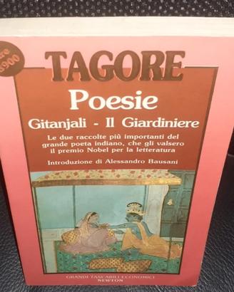 LIBRO 1988 TAGORE Poesie GITANJALI,IL GIARDINIERE