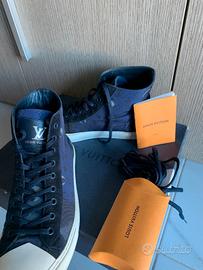 scarpa Louis Vuitton tattoo sneakers bot  num 42.5