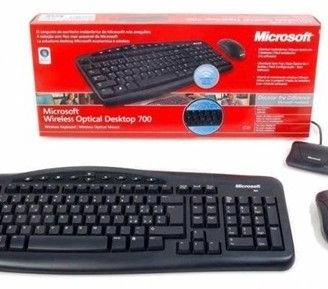 Tastiera e mouse senza fili Wireless Microsoft