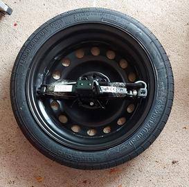 Ruotino di scorta da 15" con crick 