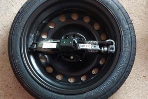 Ruotino di scorta da 15" con crick 