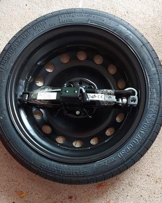 Ruotino di scorta da 15" con crick 