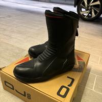 Stivali moto touring pelle OJ MIDDLE 2 Nero