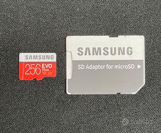Samsung Micro SD 256GB + Adattatore