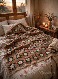 Coperta Granny Fatta a Mano