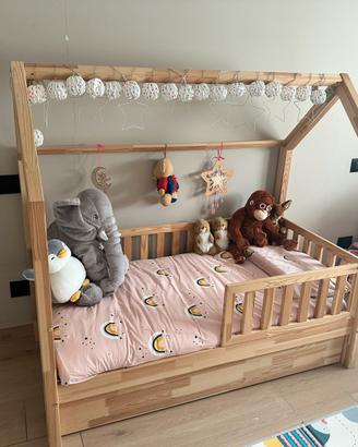Letto montessori “Mon Lit Cabane” 140x70