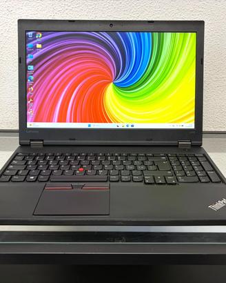 PORTATILE LENOVO THINKPAD INTEL I5 SSD DISPLAY 15"