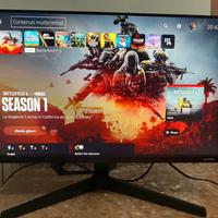 Monitor 24”  Full Hd 75hz per ps3/ps4/ps5