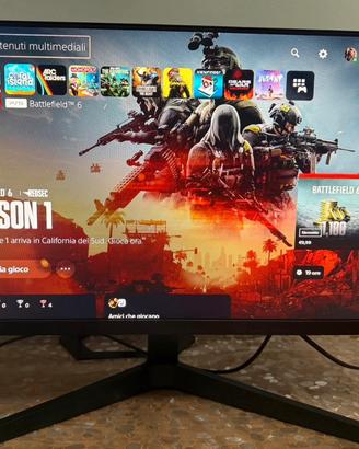 Samsung Monitor 24”  Full Hd 75hz per ps3/ps4/ps5