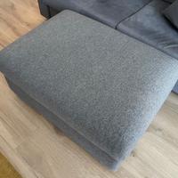 Pouf contenitore Ikea VIMLE grigio