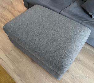 Pouf contenitore Ikea VIMLE grigio