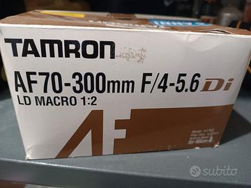 Obiettivo Tamron per Nikon 70-300