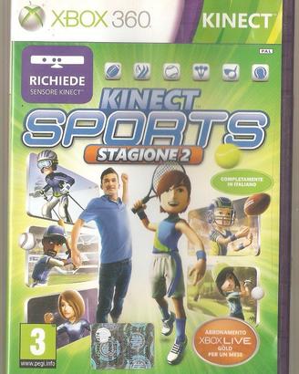 XBOX 360 Kinect Sports Stagione 2 richiede Kinect