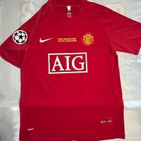 Maglia Manchester United Vintage-Tg.L-N.7 Ronaldo