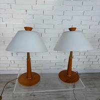 Coppia di lampade da tavolo italiane anni '60/'70