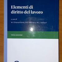 Elementi di diritto del lavoro - Edizione III
