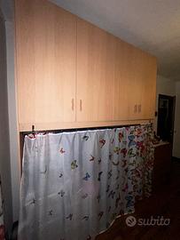 Armadio ponte per camera da letto