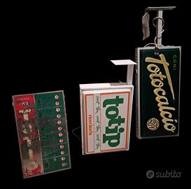 2 insegne luminose + tabell punti TOTOCALCIO TOTIP