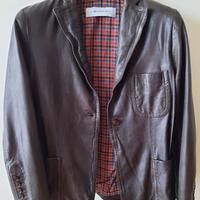 Giacca Bully di pelle marrone, donna, taglia 46