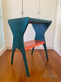 Mobile a giorno anni 50-60 verde e arancione