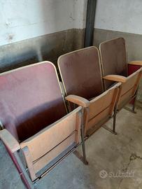 sedie cinema vintage