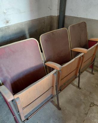 sedie cinema vintage