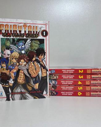 Manga: Fairy Tail 100 Years Quest (vol 1-6)