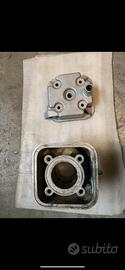 Gilera C1/ C2. Cilindro testa e pistone