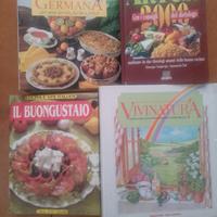 LIBRI DA CUCINA E PER UNA VITA SANA