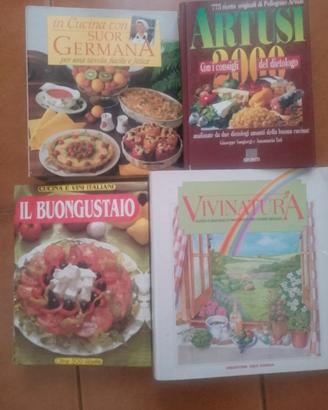LIBRI DA CUCINA E PER UNA VITA SANA