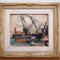 Quadro tempera acquerello no olio tela pastello 