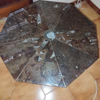 tavolo pietra fossile 